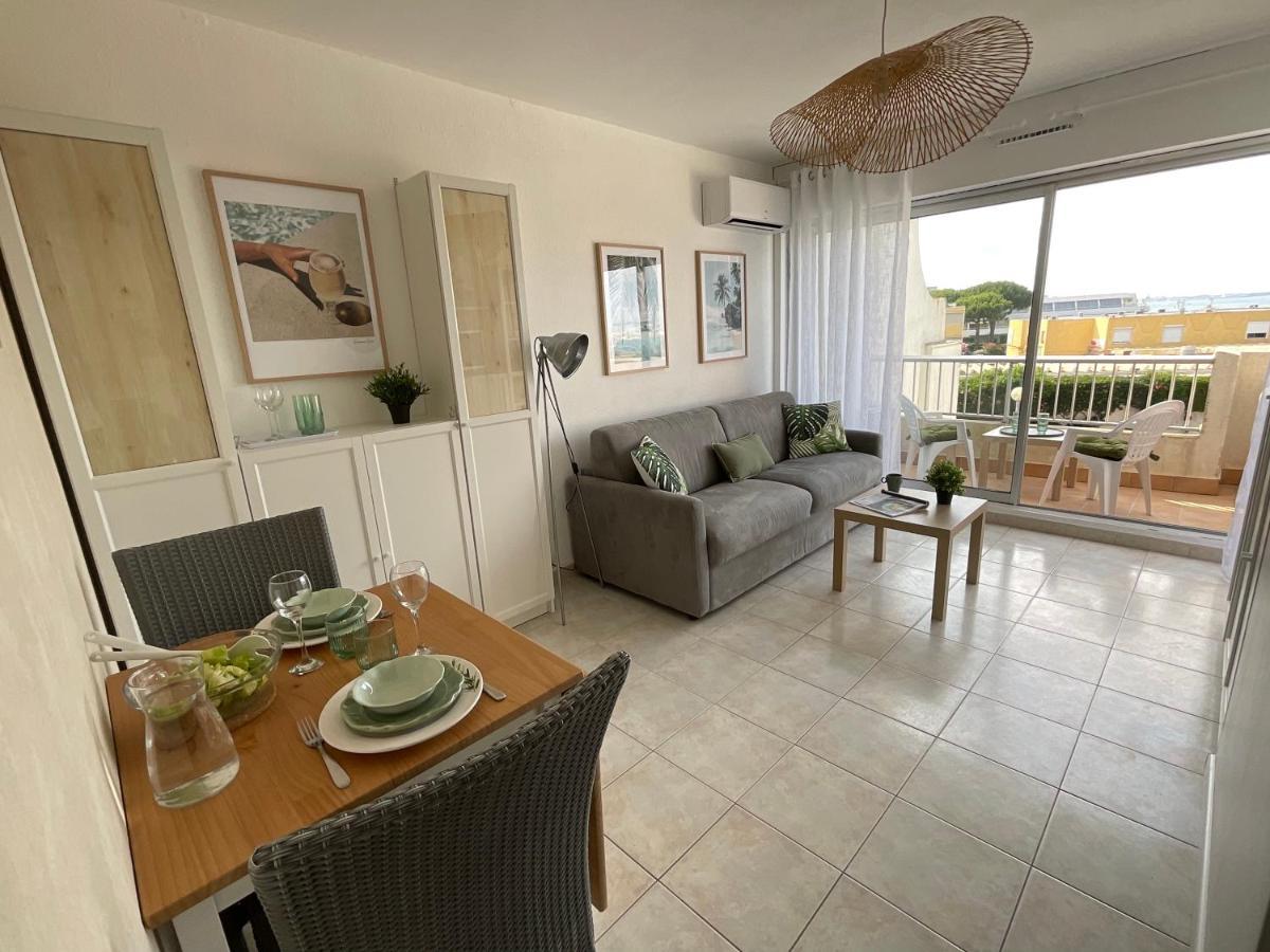 Studio Le Vue Mer Acces Direct A La Plage Parking Prive Clim Belle Terrasse Le Grau-du-Roi Dış mekan fotoğraf
