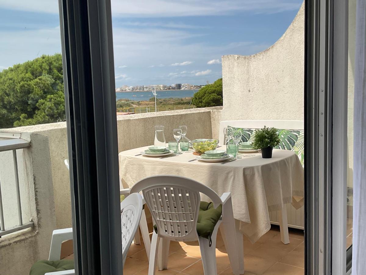 Studio Le Vue Mer Acces Direct A La Plage Parking Prive Clim Belle Terrasse Le Grau-du-Roi Dış mekan fotoğraf