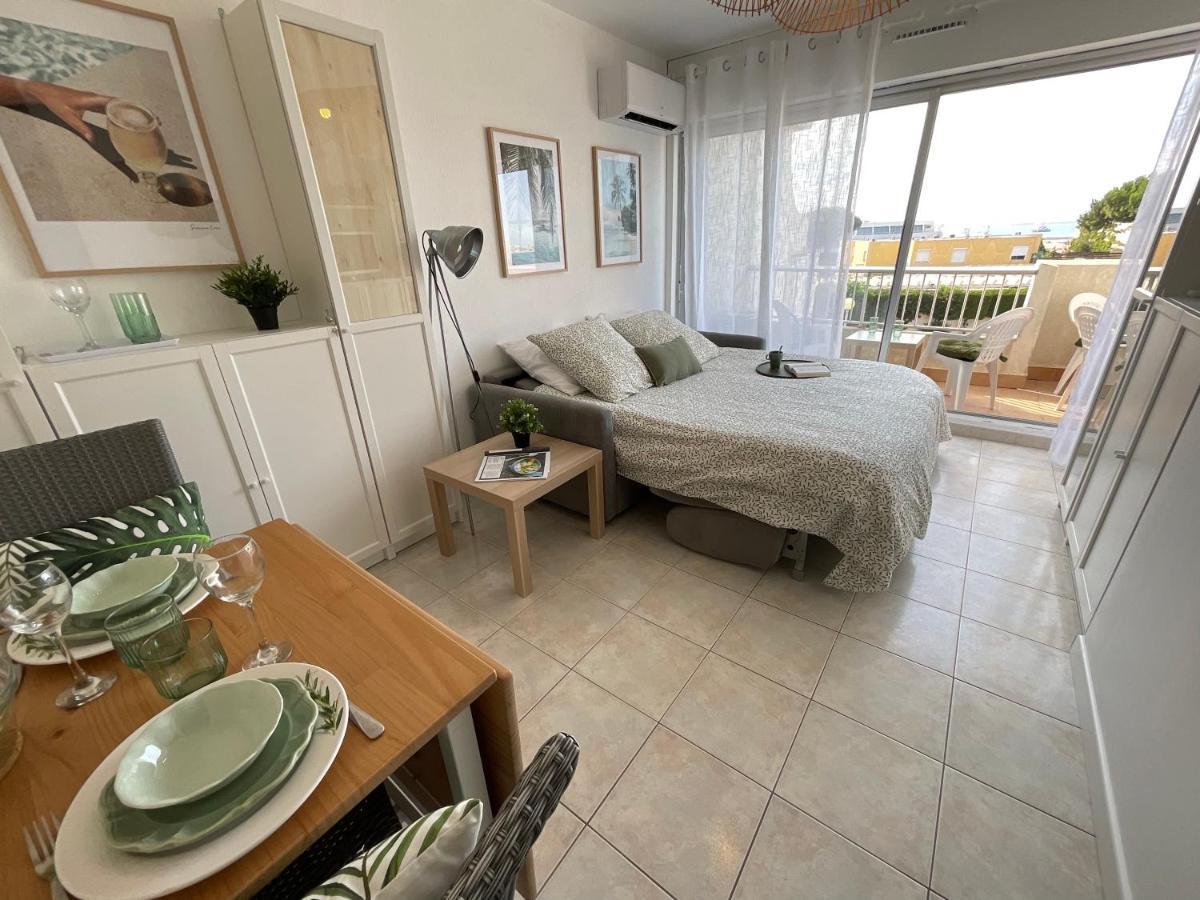 Studio Le Vue Mer Acces Direct A La Plage Parking Prive Clim Belle Terrasse Le Grau-du-Roi Dış mekan fotoğraf