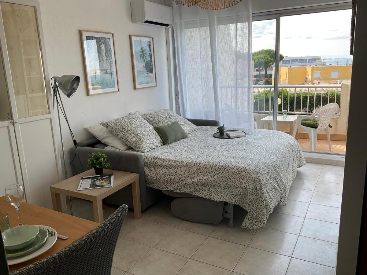 Studio Le Vue Mer Acces Direct A La Plage Parking Prive Clim Belle Terrasse Le Grau-du-Roi Dış mekan fotoğraf